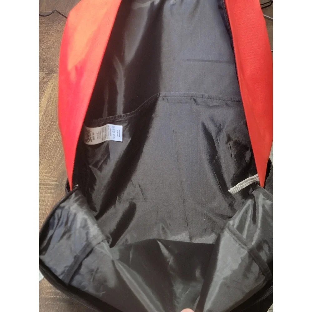 Steven Rhodes Mommy Can We Keep Him Backpack‎ Black/Red CerberusDog
